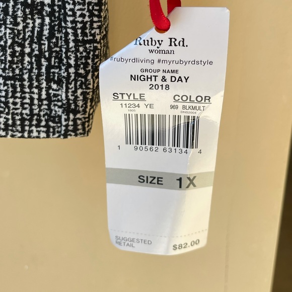 RUBY RD | Night & Day Black Multi Button Windbreaker Coat 2018 - Picture 4 of 9